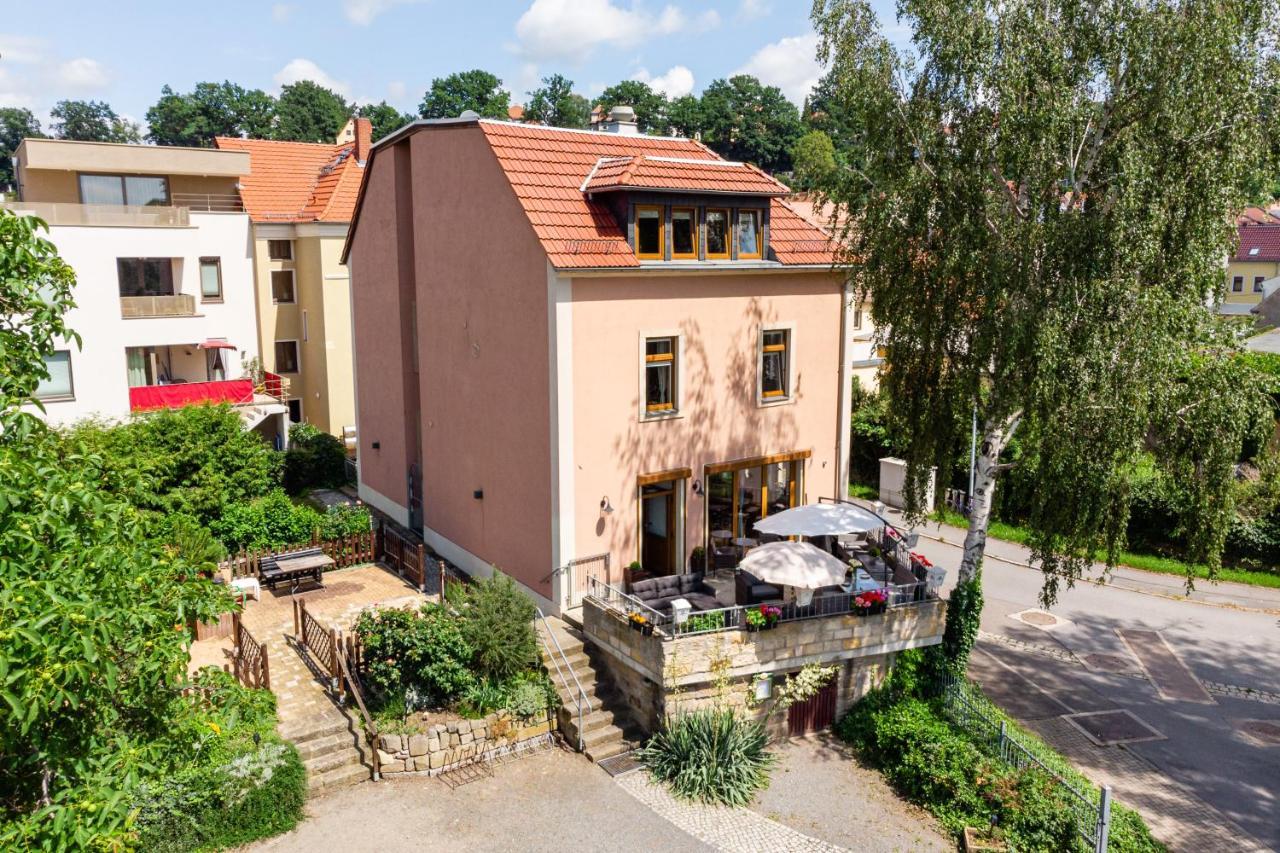 Elbpension & Ferienwohnung Saechsische Schweiz 皮尔纳 外观 照片