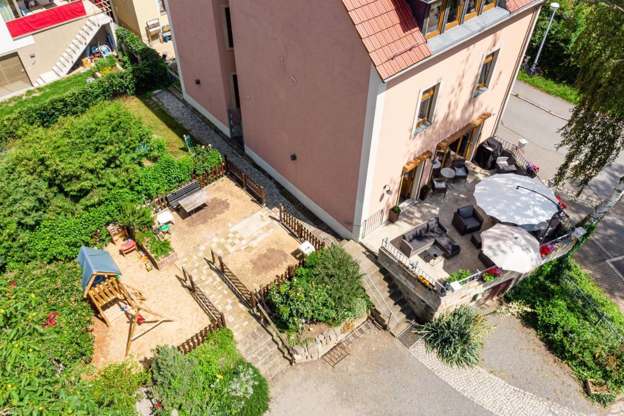 Elbpension & Ferienwohnung Saechsische Schweiz 皮尔纳 外观 照片