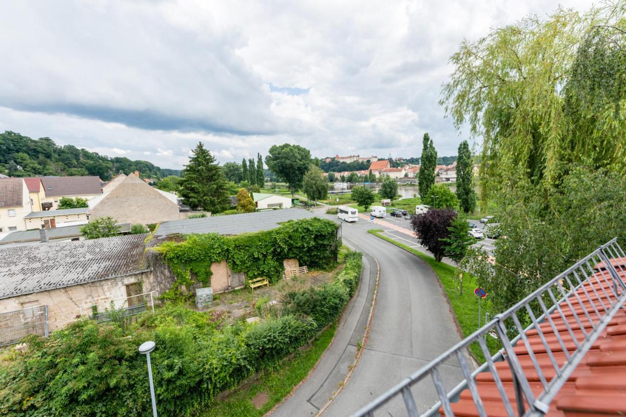 Elbpension & Ferienwohnung Saechsische Schweiz 皮尔纳 外观 照片